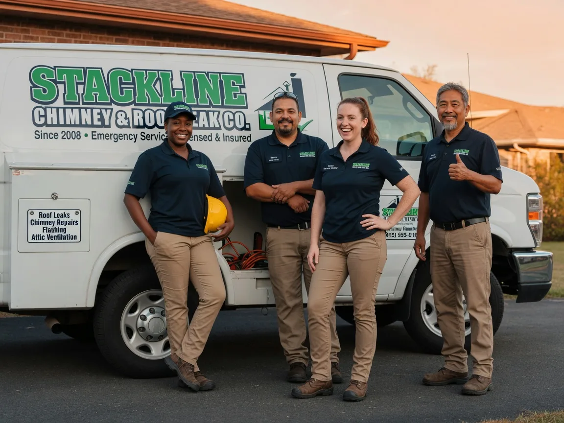 Chimney flashing repair company in Corunna, MI